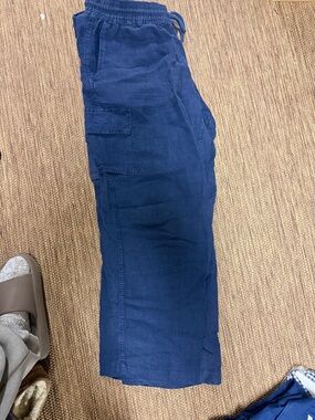 Vilebrequin Dark Navy Drawstring Casual Pants